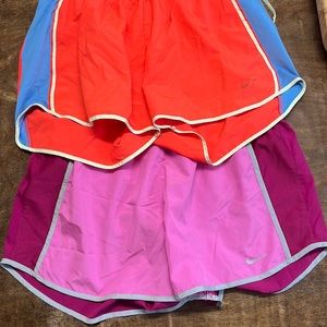 Nike dry fit shorts 2 pair sz lg